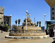 أحد ميادين المدينة.