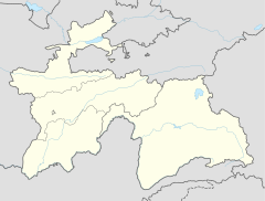 Location of Zorkul on the border of Afghanistan and Tajikistan.
