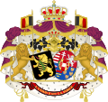 Coat of arms of the former king Leopold II and Queen Marie
