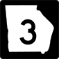 Georgia state route marker