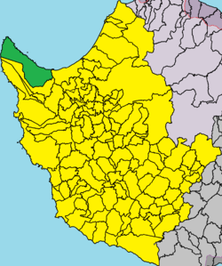 حدود قرية نيو خوريو ضمن منطقة پافوس، بغرب قبرص.