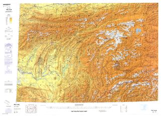 Northern/western section of the border (DMA, 1981)[ث]