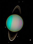 Uranus viewed from 18 million kilometers