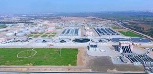 محطة الجبل الأصفر للصرف الصحي.