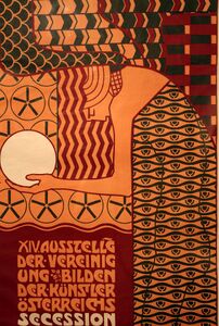 Poster for the 14th Secession Exhibit (1902), by Alfred Roller
