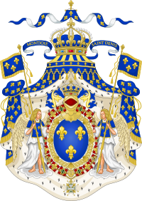 Grand Royal Coat of Arms of France.svg