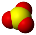 Sulfur trioxide space filling