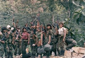 The Nicaraguan Contras in Nueva Guinea, 1987