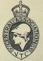 Bellona on the badge of the Volunteer Training Corps in World War I