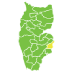 موقع ناحية مشتى الحلو في محافظة طرطوس