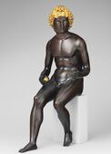 Paris with his apple, statuette by Antico, c. 1500–05, 14+5⁄8 بوصات (37 cm) high