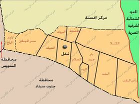 خريطة مركز نخل.