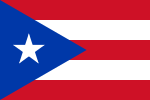 Former flag of Puerto Rico (1952 – 1995)