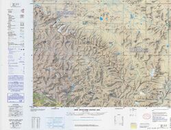 Map showing "Matsang" and the southern portion bordering Nepal (DMA, 1985)