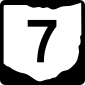 أوهايو state route marker