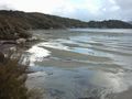 Mudflats near Oban on Stewart Island, New Zealand.