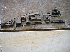 Tactile scale model of Museum Island