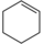 Cyclohexen - Cyclohexene.svg