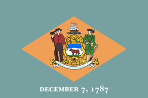 Flag of Delaware.svg