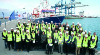 في يناير 2016، بدأت سفينة الأبحاث الإيطالية أودين فايندر دراسة استطلاعية بحثاً عن أفضل مسار للكابل الكهربائي الأوراسي.