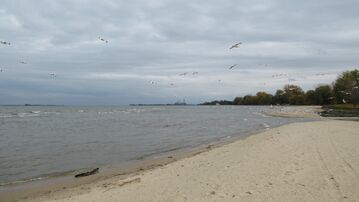Bay City State Park in Bay City, Michigan.