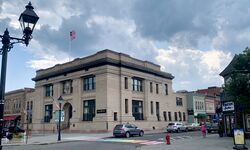 The United Bank Building, located in the Center Historic District