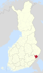 Kitee sijainti Suomi.svg