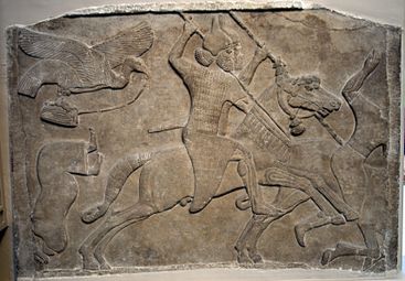 Cavalry battle (British Museum)