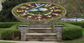 The floral clock near the Capitol building