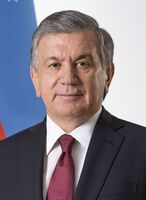  اوزبكستان Shavkat Mirziyoyev President of Uzbekistan