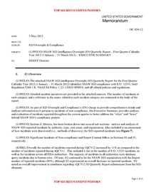 NSA report on privacy violations.