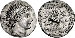 Antiochos VI Dionysos, Tetradrachm, 144-143 BC, HGC 9-1032.jpg