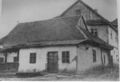 The Baal Shem Tov's shul in Medzhybizh, Ukraine (c. 1915). The shul no longer exists.