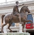 Marcus Aurelius statue on Piazza del Campidoglio, Rome