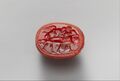 Carnelian Etruscan scarab 500–450 BC