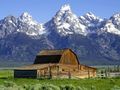 The Teton Range from Jackson Hole, Wyoming