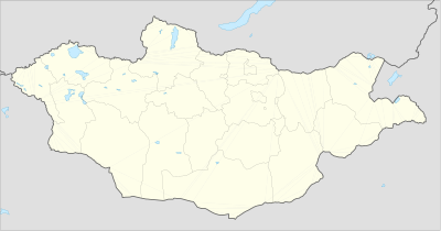 Location map Mongolia