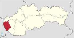 Bratislavsky kraj in Slovakia.svg