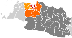 منطقة جاكرتا العمرانيةموقع