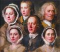 Hogarth's Servants, mid-1750s.