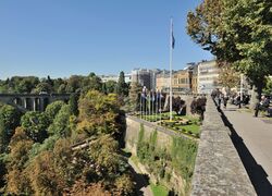 The gorges and Adolphe Bridge