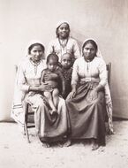 Mappila women in their traditional attire (1904)