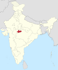 Bhopal in India (1951).svg