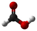 3D model of formic acid