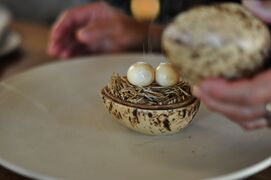 Restaurant Noma Syltede og røgede vagtelæg (4959763438).jpg