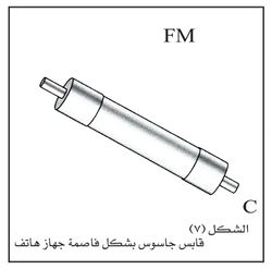قابس جاسوس بشكل فاصمة جهاز هاتف