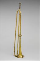 Natural trumpet, 1790 AD
