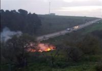 Crash f-16 in harduf2.jpg