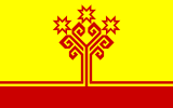 Flag of Chuvashia (29 April 1992)