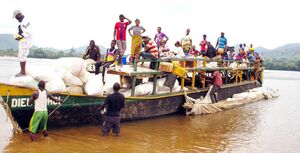 Transportation In river Lamido